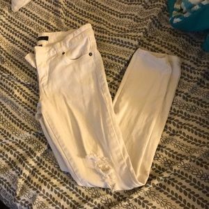 White Nordstrom rack ankle skinny’s